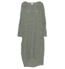 Strik kjole Cozy - Dusty green -  Onesize