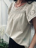 Summer bluse beige