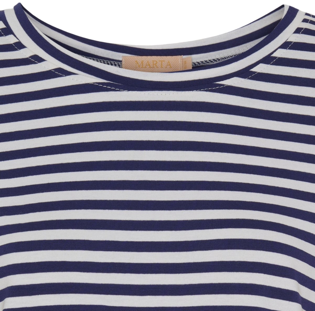 T - Shirt Navy strib - VIAMAJA.DK