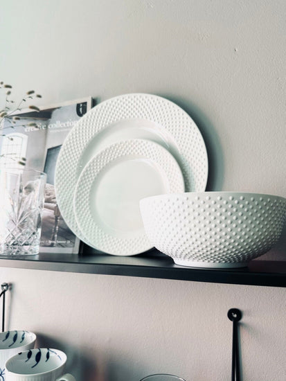 Tallerken 21 cm – White Melamin - VIAMAJA.DK