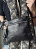 Taske Black shine leather
