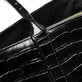 Taske Croco Black leather - VIAMAJA.DK