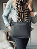 Taske crossbody i sort nylon – Unisex
