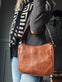 Taske Dicte walnut m. 2 taskeremme - VIAMAJA.DK