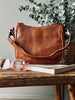 Taske Dicte walnut m. 2 taskeremme