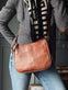 Taske Dicte walnut m. 2 taskeremme - VIAMAJA.DK