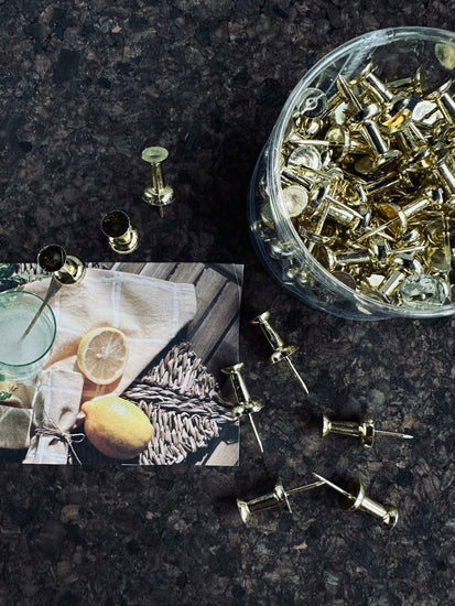 Tegnestifter – Pakke med 80 stk – Guld - VIAMAJA.DK