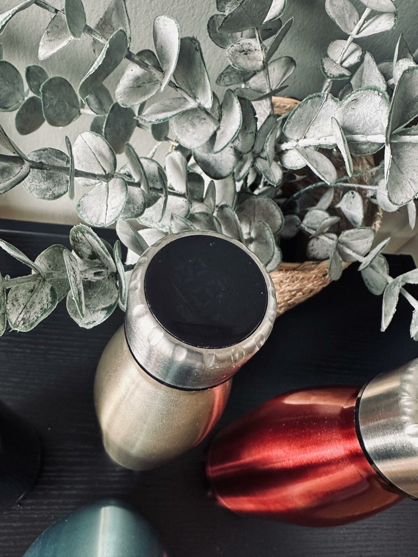 Termoflaske med termometer – Flere farver - VIAMAJA.DK