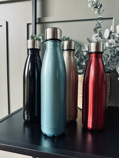 Termoflaske med termometer – Flere farver - VIAMAJA.DK