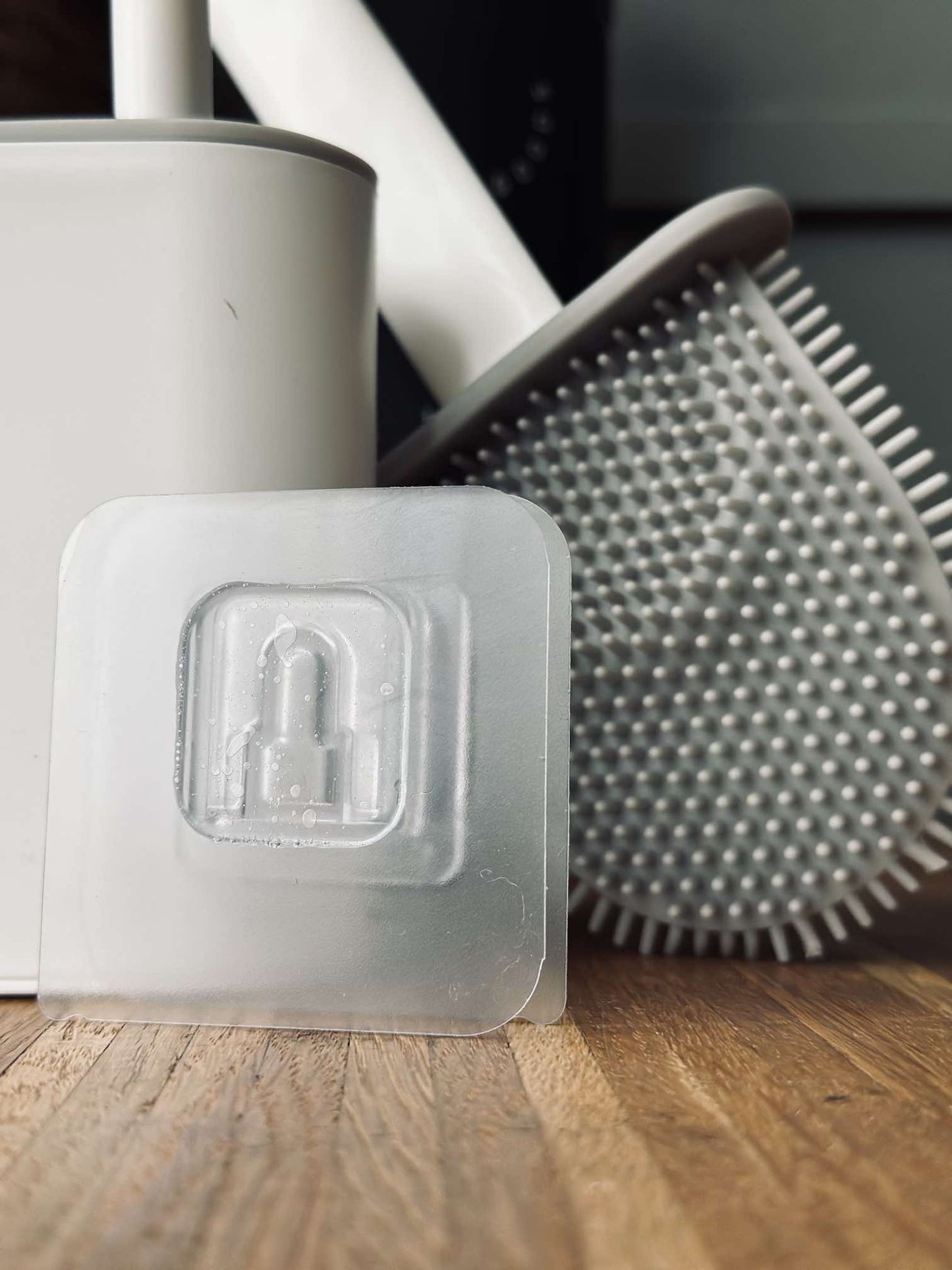 Toiletbørste Silikone sæt med 2 børster - VIAMAJA.DK