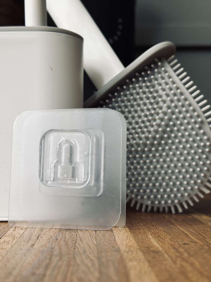 Toiletbørste Silikone sæt med 2 børster - VIAMAJA.DK