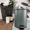 Toiletspand med softclose låg – Grå 3 liter