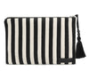 Toilettaske / clutch - STRIPE canvas