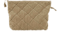 Toilettaske i velour - cognac - VIAMAJA