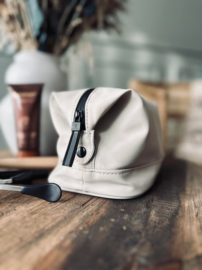 Toilettaske NEOPRENE - Off white - VIAMAJA.DK