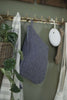 Toilettaske quiltet purple ash