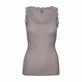 Top med blonde – Beige L/XL - VIAMAJA.DK