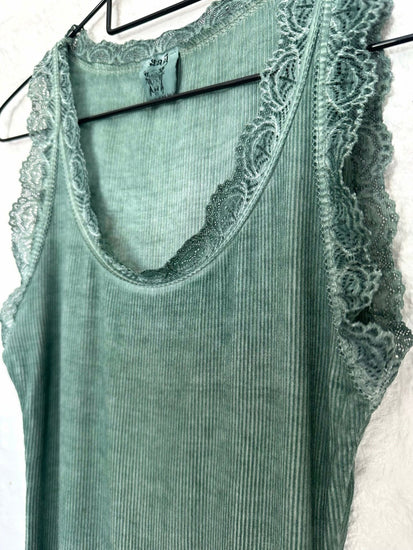 Top med blonde - Daily Dusty green - VIAMAJA.DK