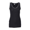 Top med blonde – Sort L/XL