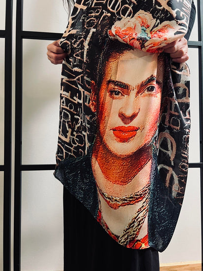 Tørklæde Frida Kahlo - VIAMAJA.DK