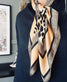 Tørklæde Golden Leo Silk - 70x70 - VIAMAJA.DK