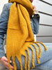 Tørklæde – Vamset sennep