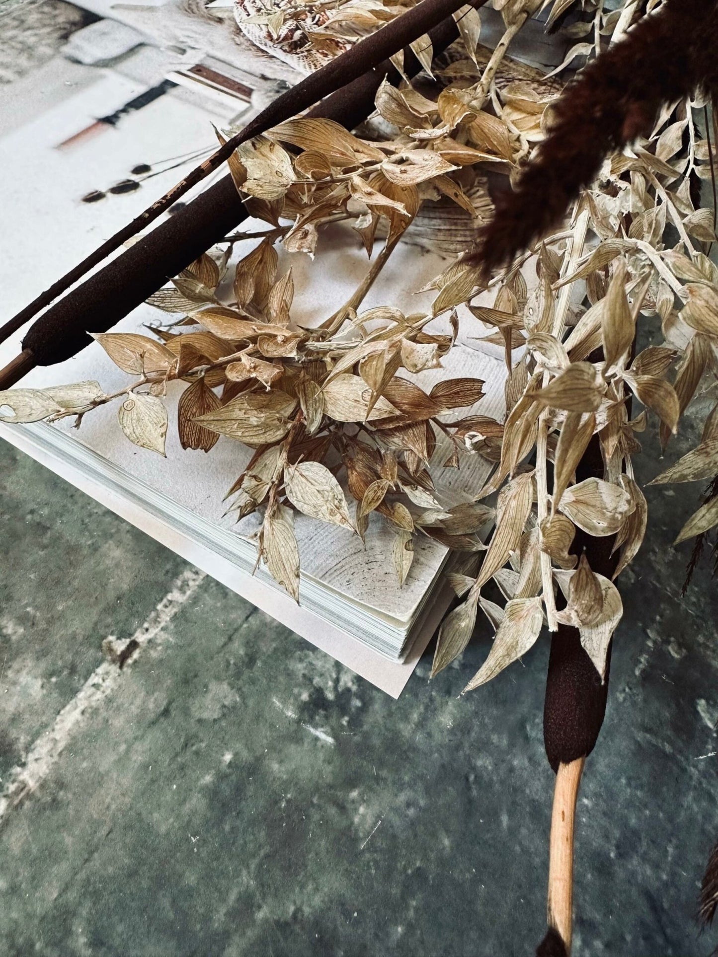 Tørret blomster – Brown mix - VIAMAJA.DK