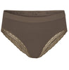 Trusser mikrofiber Økotex – Taupe
