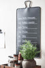 Ugekalender sort metal