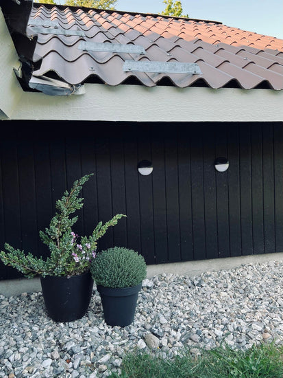Væglampe med solceller - VIAMAJA.DK