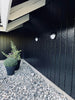 Væglampe med solceller - Tilbud 4 stk