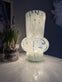 Vase 26 cm Mundblæst glas – White - VIAMAJA.DK