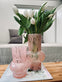 Vase 26cm Mundblæst glas – Rose - VIAMAJA.DK