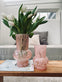 Vase 26cm Mundblæst glas – Rose - VIAMAJA.DK