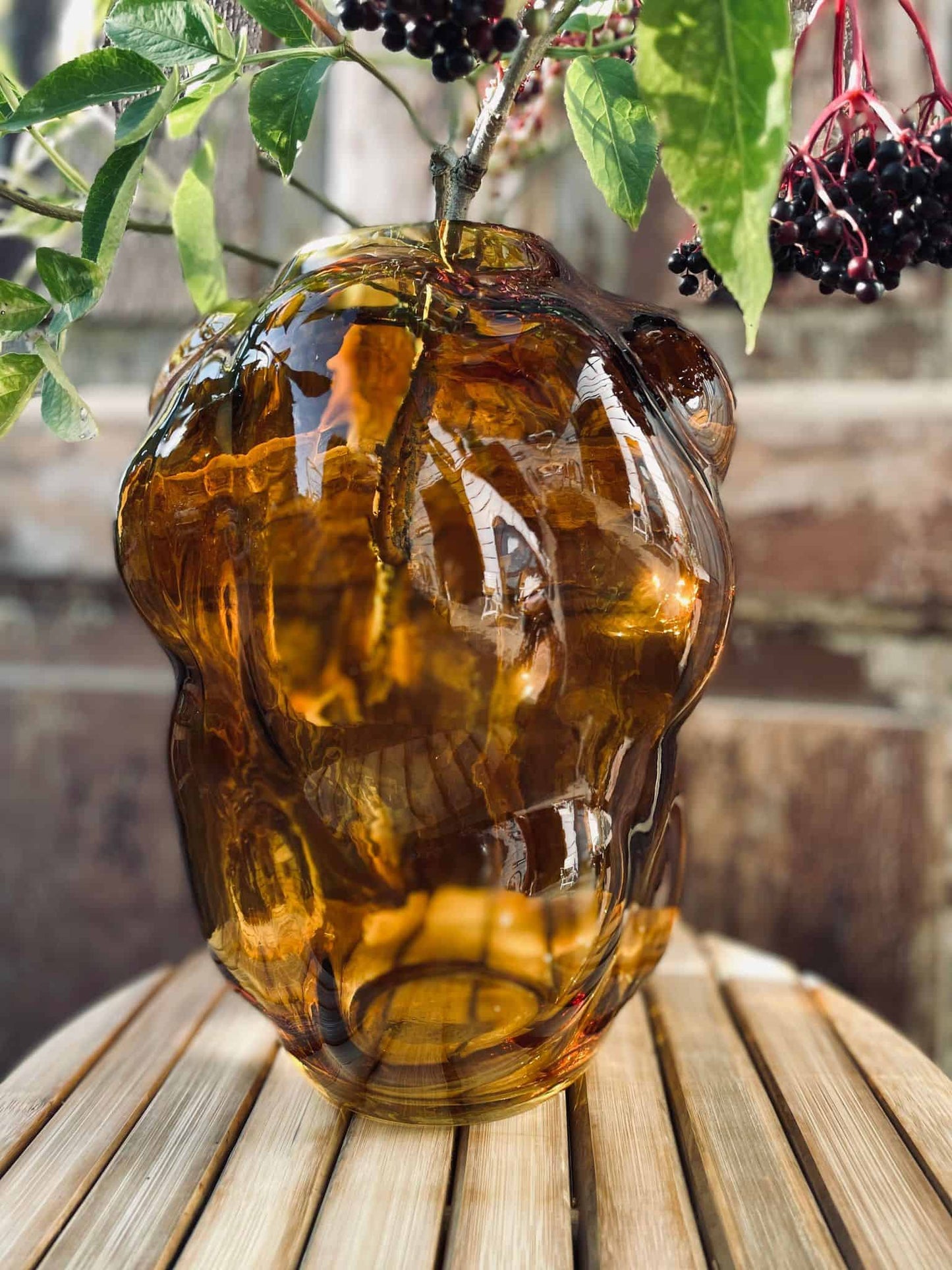 Vase Amber Shape - VIAMAJA.DK