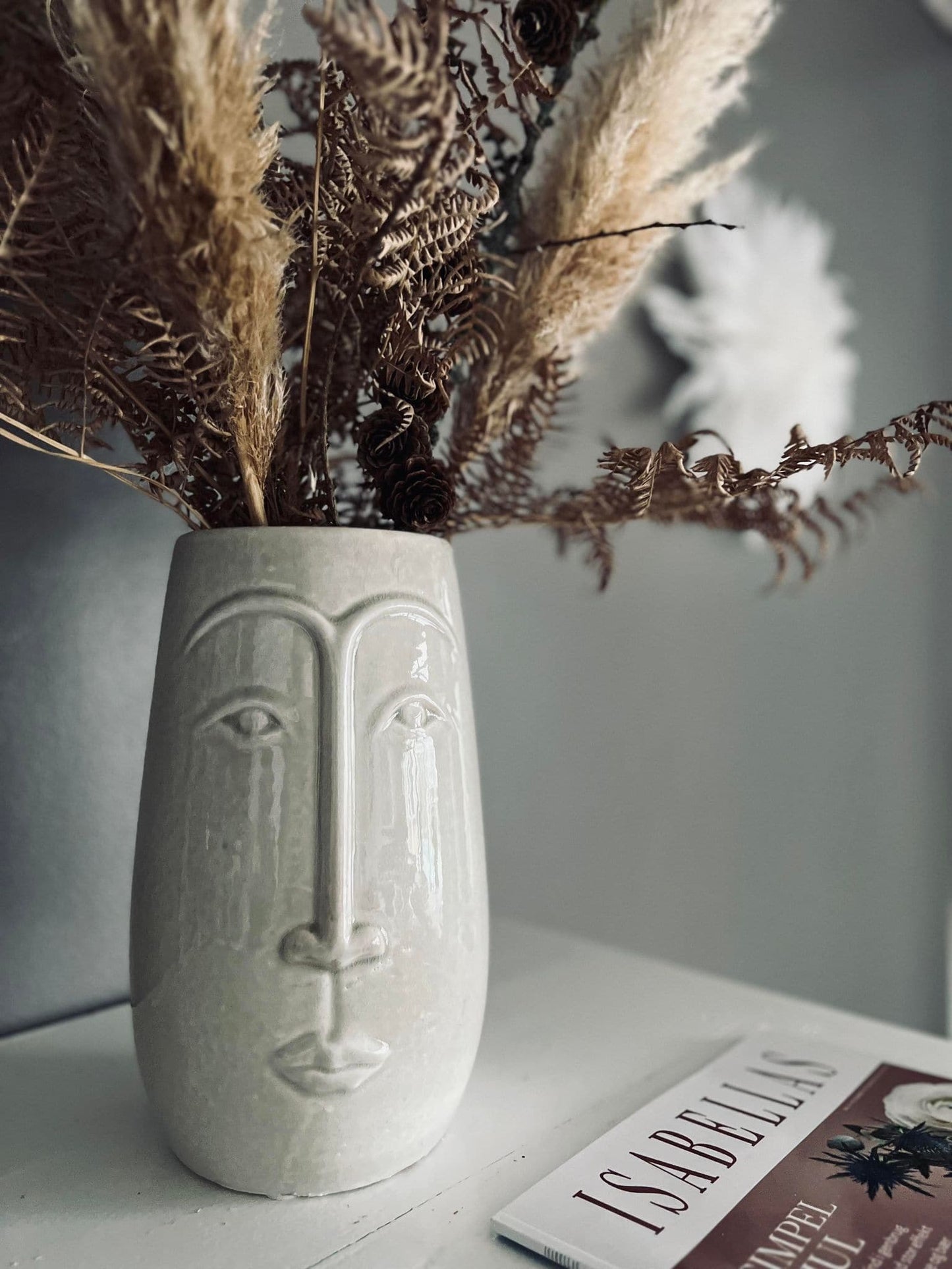 Vase SMILE - keramik - VIAMAJA.DK