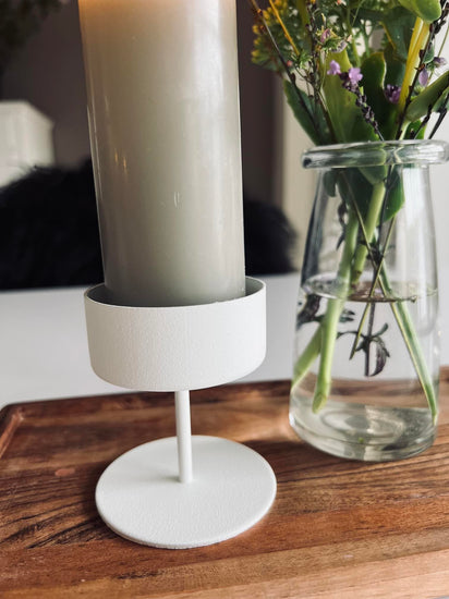 VIAMAJA Simple Big White – 8cm - VIAMAJA.DK