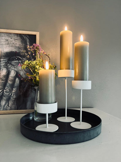 VIAMAJA Simple Big White – 8cm - VIAMAJA.DK