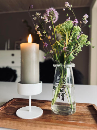 VIAMAJA Simple Big White – 8cm - VIAMAJA.DK