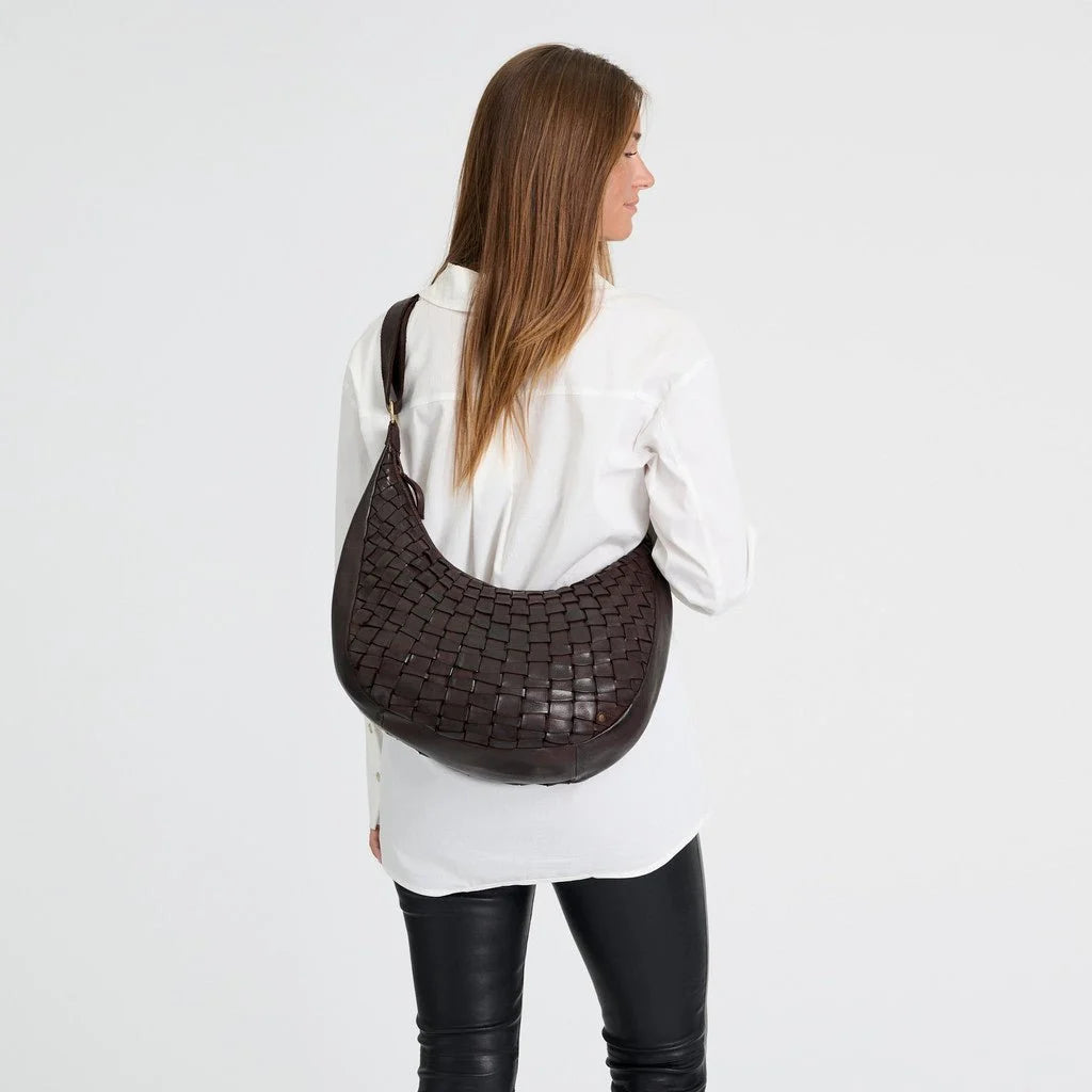 Skuldertaske Warsaw - Dark Brown