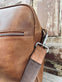 Weekendtaske BERLIN - Cognac - VIAMAJA.DK