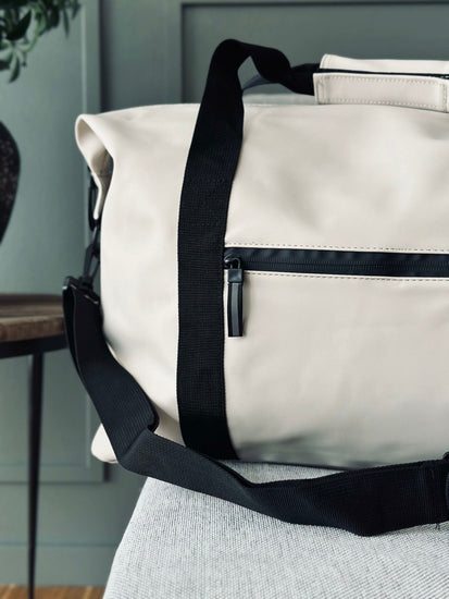 Weekendtaske NEOPRENE – Off white - VIAMAJA.DK