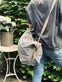 Weekendtaske - WASHED JUTE GREY - VIAMAJA.DK