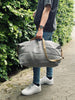 Weekendtaske - WASHED JUTE GREY