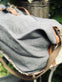 Weekendtaske - WASHED JUTE GREY - VIAMAJA.DK