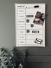 White board med 10 dele