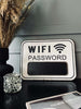 WIFI Skilt med kridt - Hvid